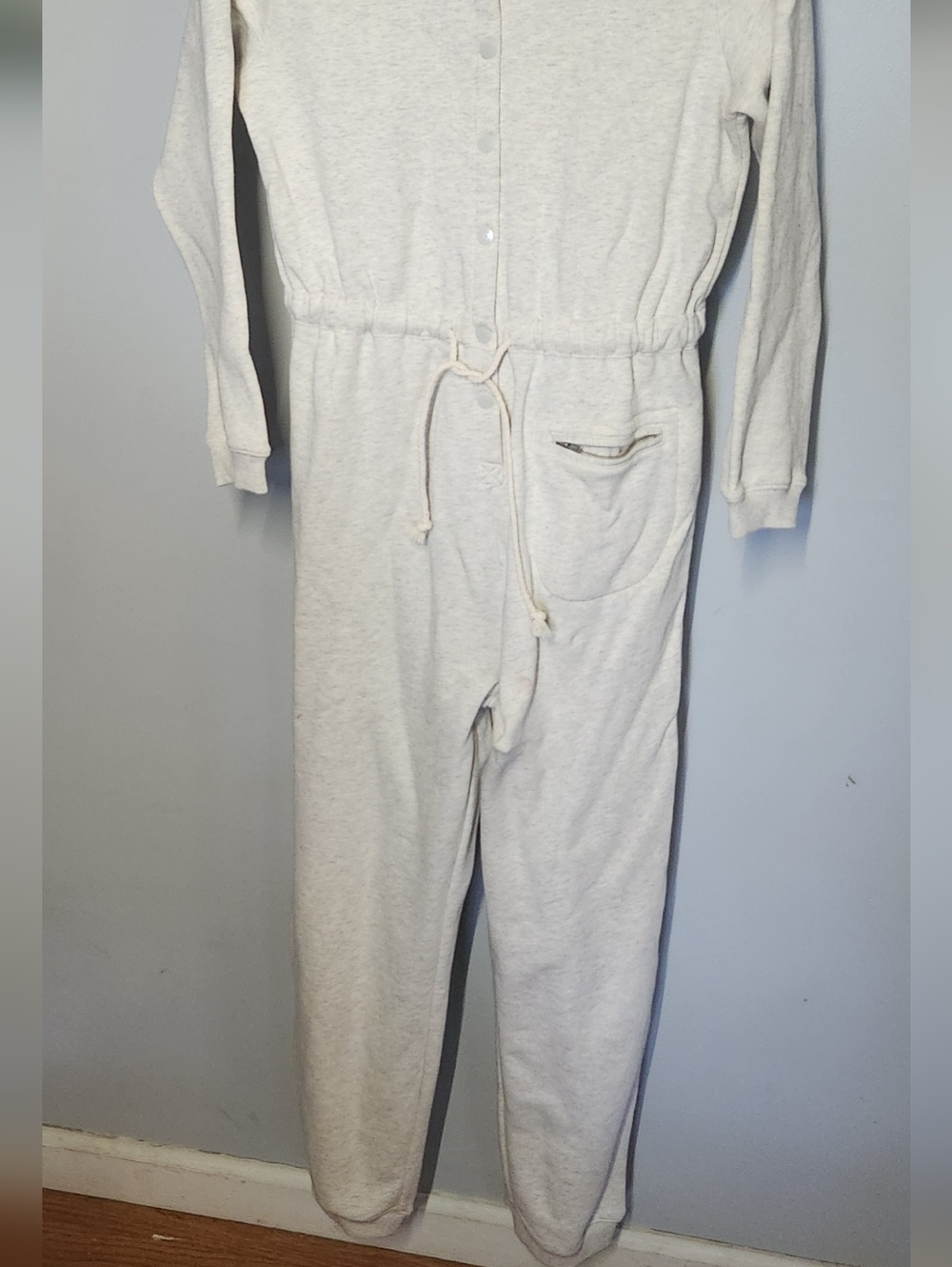 J. Peterman Transcontinental Flight Suit - Light Gray Medium View 4